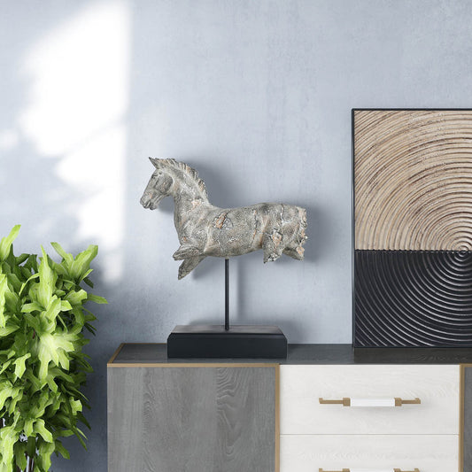 Living Room Entrance Office Horse Sculpture