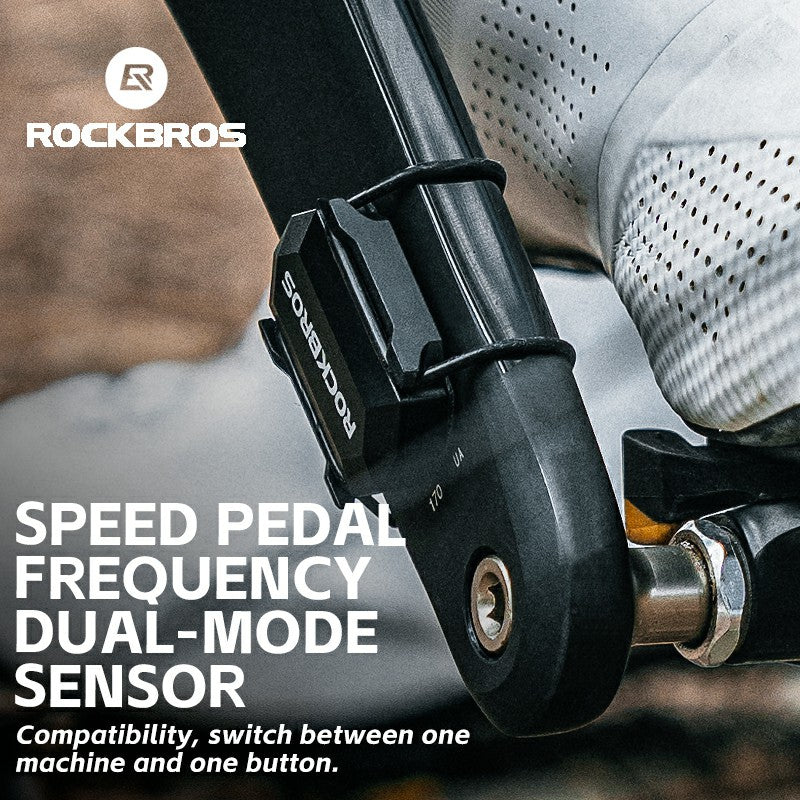 ROCKBROS RPM Cycling Speed Sensor for Road, Gravel and Mountain Bikes