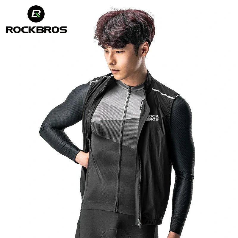 ROCKBROS Men's Cycling Long-Sleeve Jersey