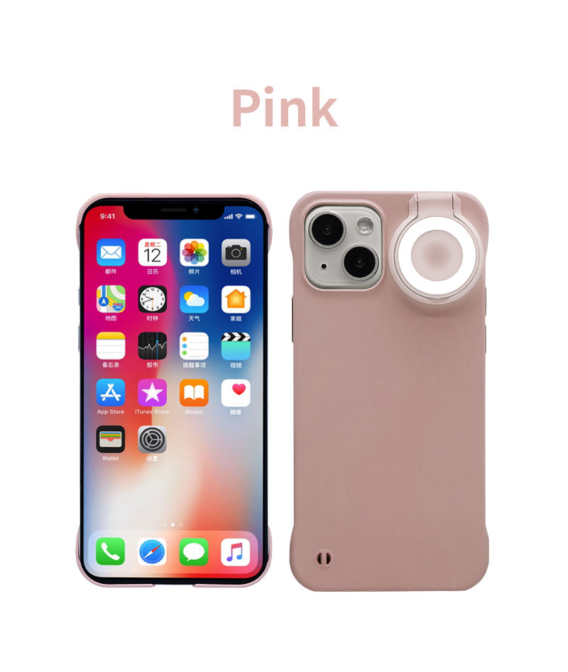 Ring Selfie Flip Light iPhone Case - 3 Colors