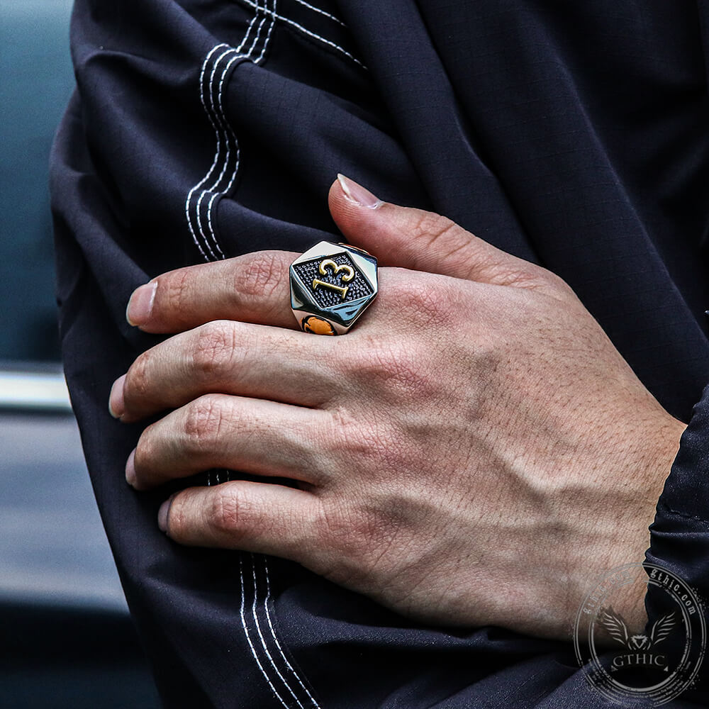 13 Stainless Steel Skull Ring