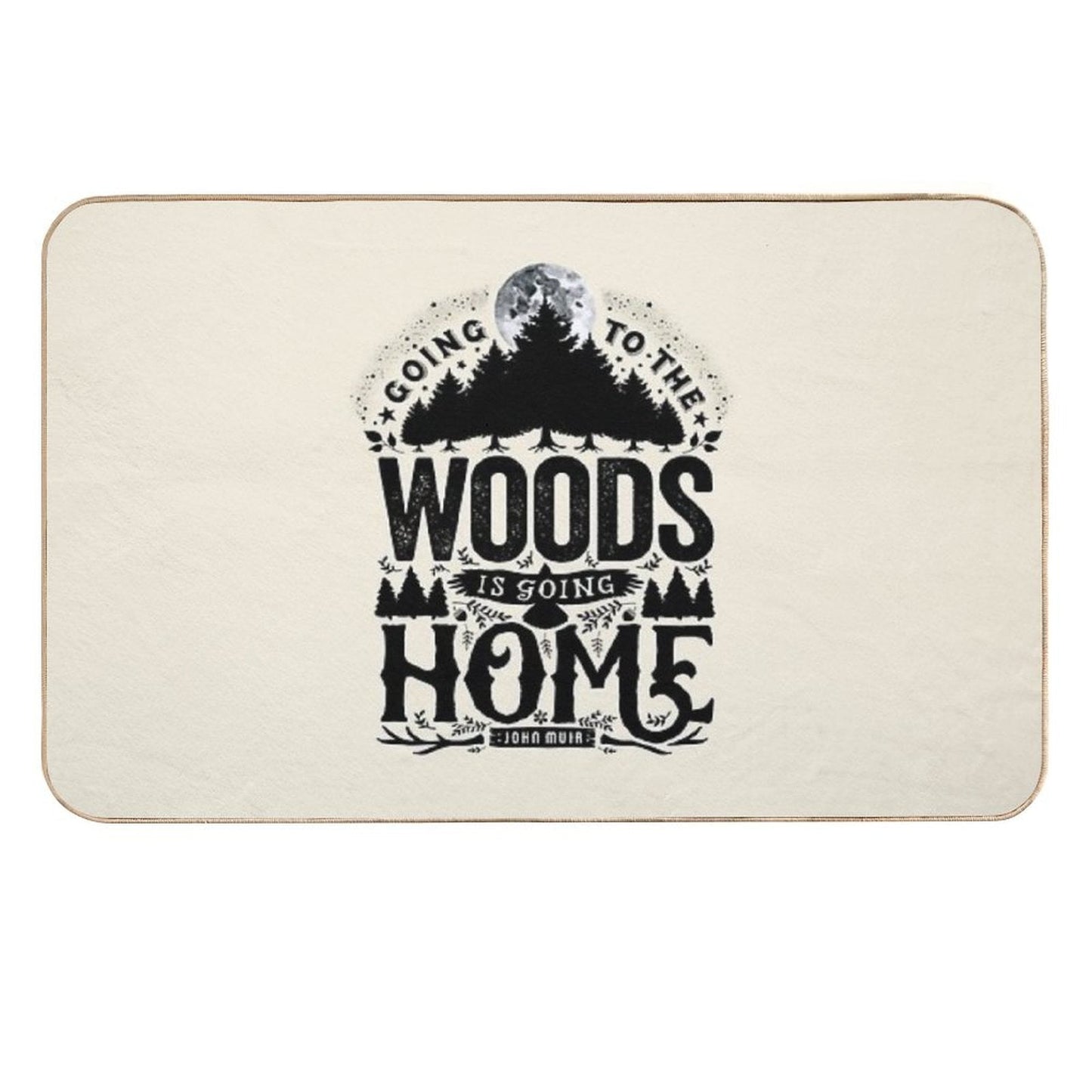 The Woods  Anti-Trip Bath Mat