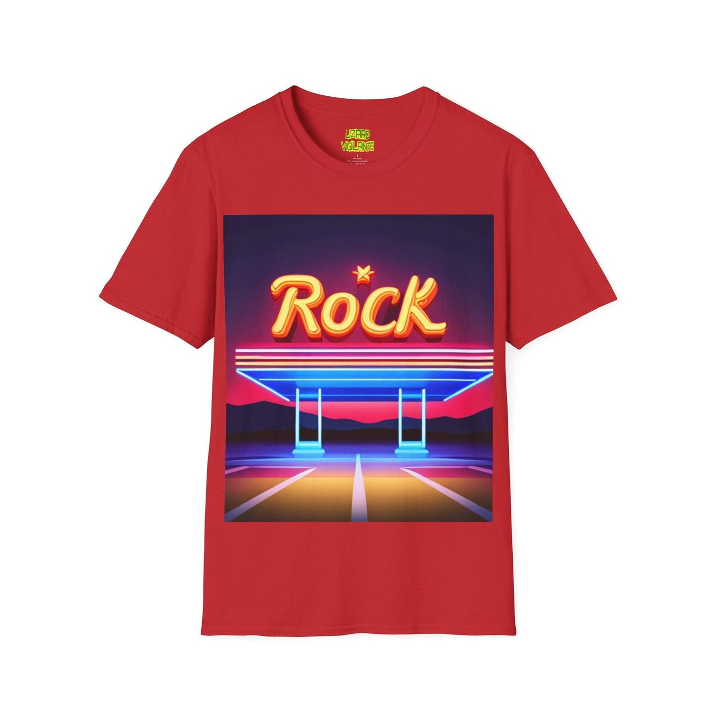 ROCK Unisex Softstyle T-Shirt - Lizard Vigilante