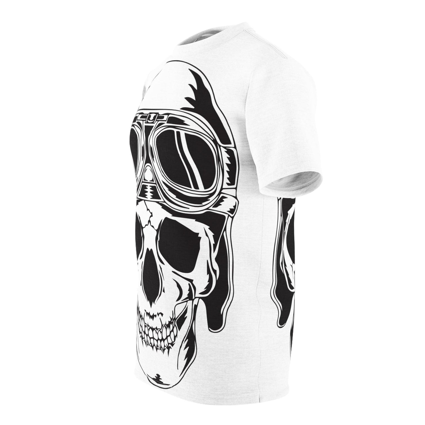 Biker Skullet Unisex Tee - Lizard Vigilante