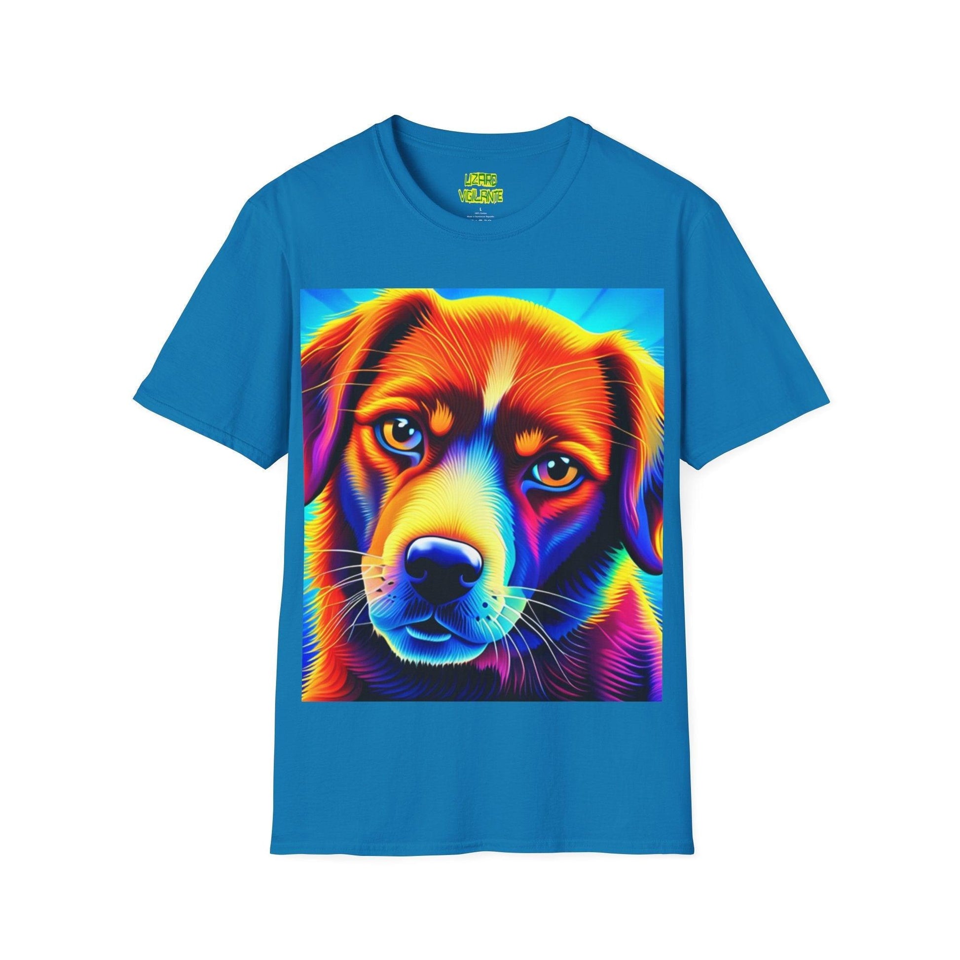 Prism Dog Unisex Softstyle T-Shirt - Lizard Vigilante