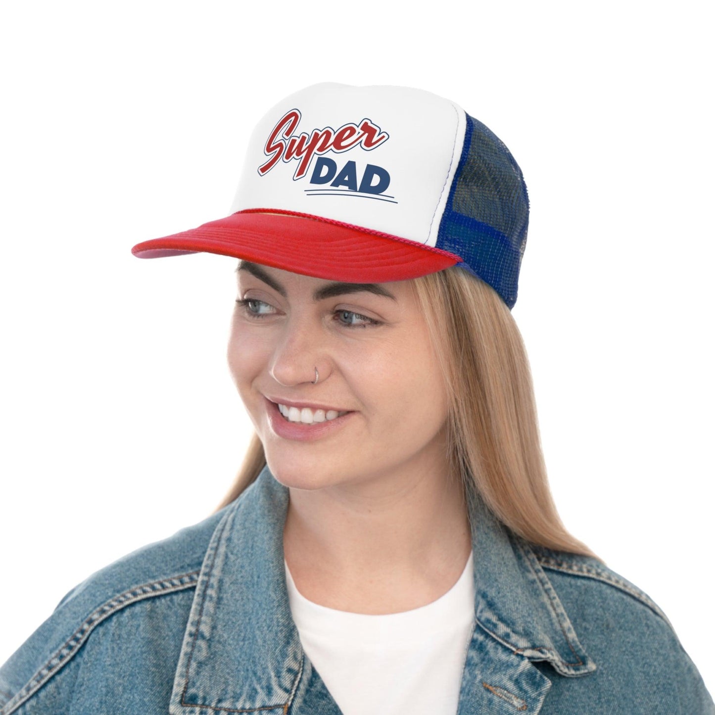 Super Dad Trucker Caps - Lizard Vigilante