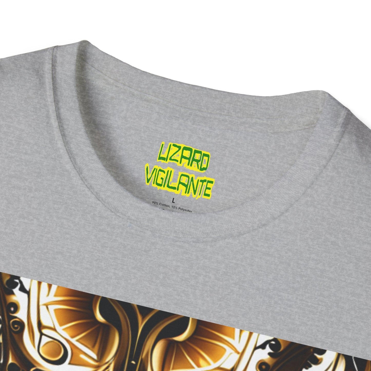 Hypnotic Carpet Unisex Softstyle T-Shirt - Lizard Vigilante