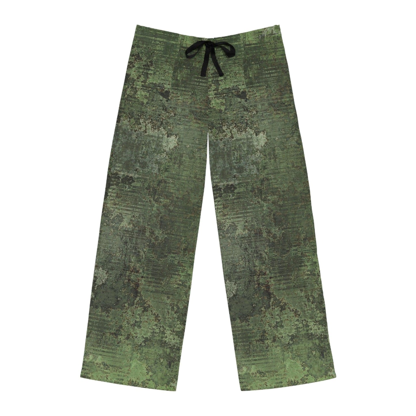 Dirty Green Camo Army Men's Pajama Pants - Lizard Vigilante