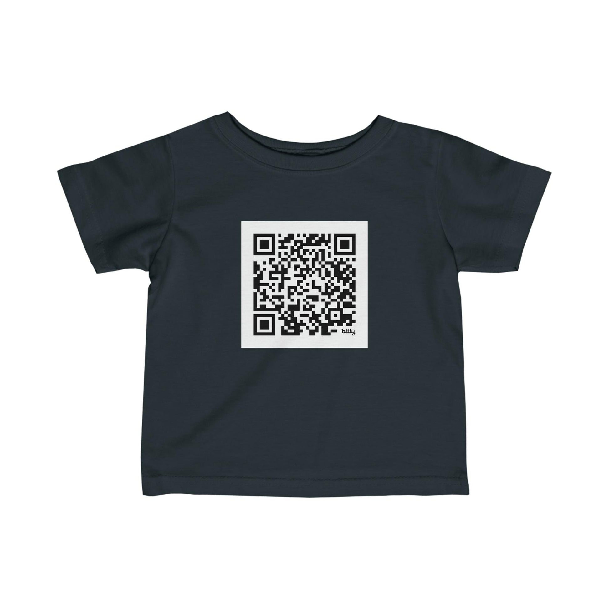 Comfy QR Code Infant Fine Jersey Tee - Lizard Vigilante