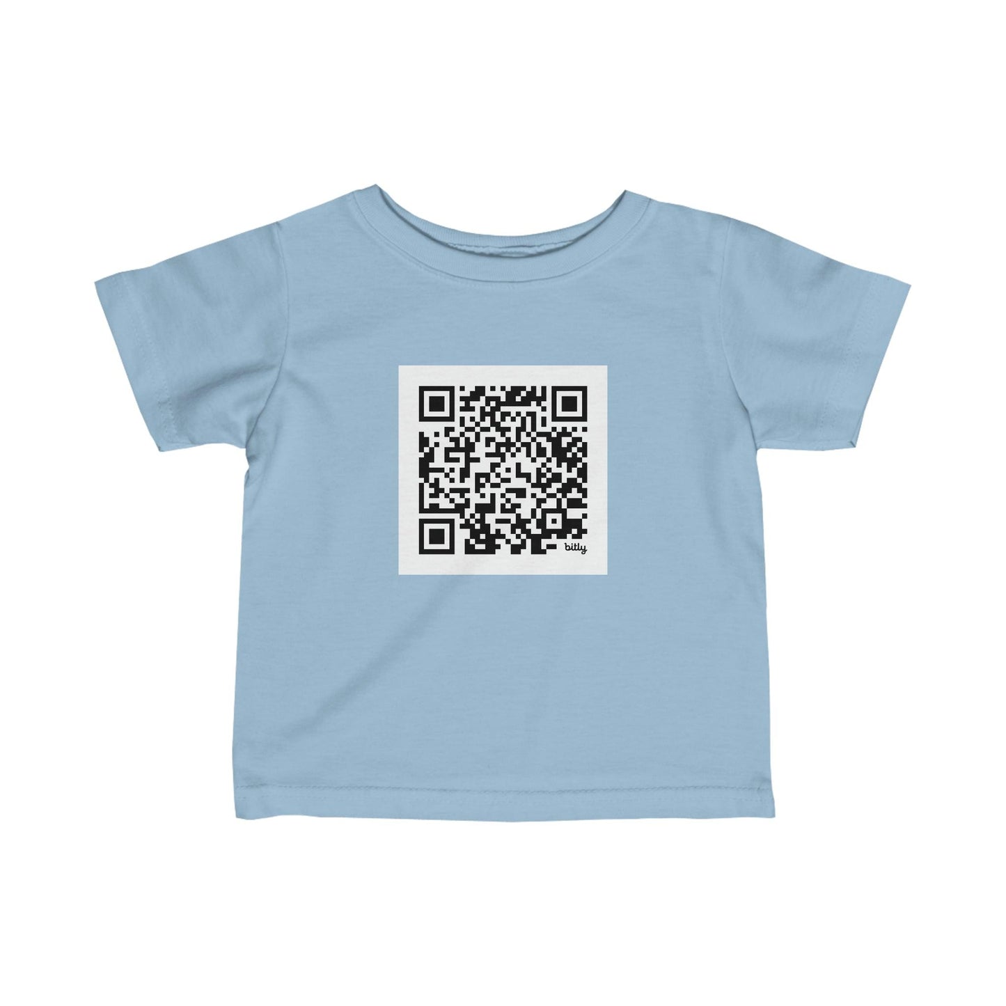 Comfy QR Code Infant Fine Jersey Tee - Lizard Vigilante