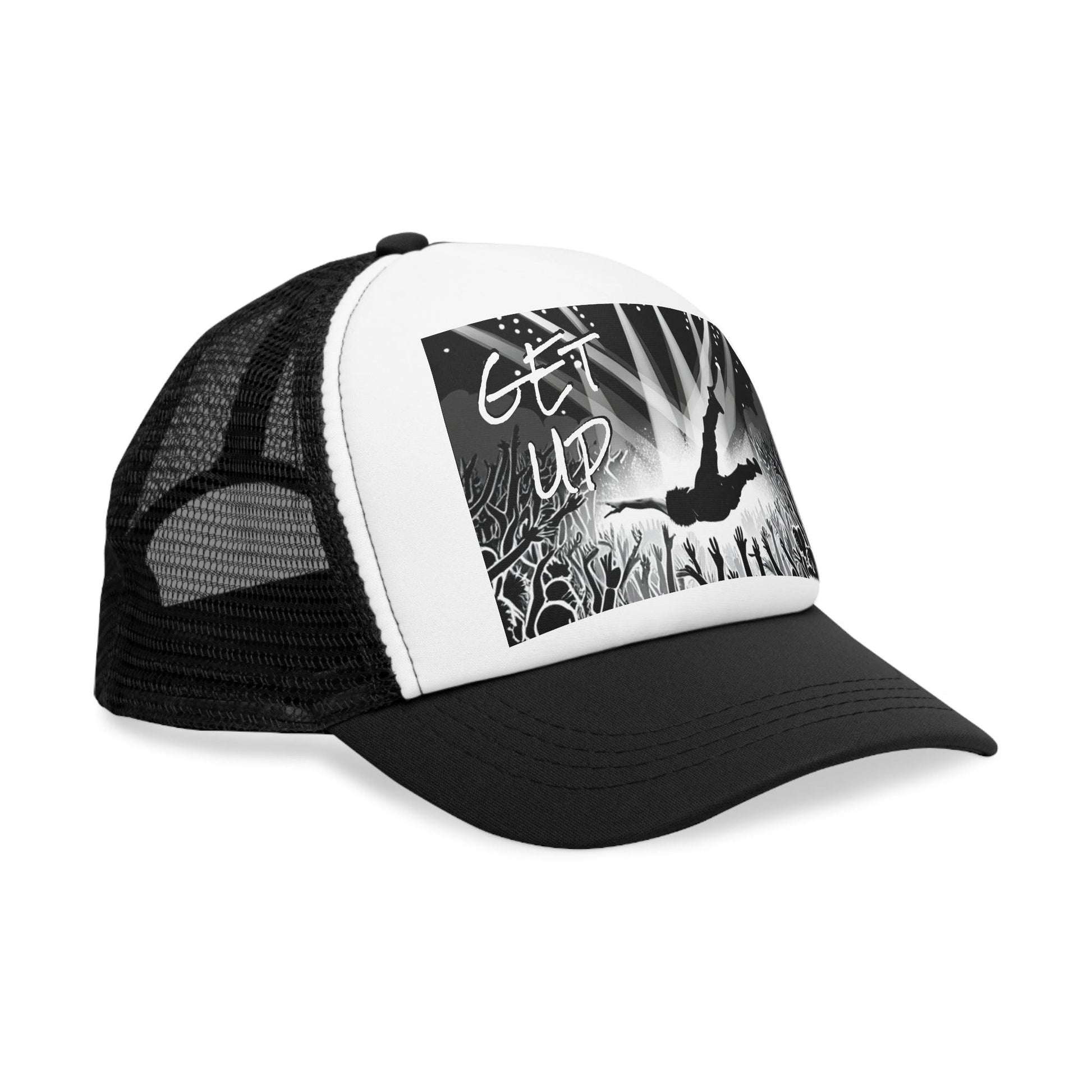 GET UP Crowd Surfing Metal Concert Mesh Cap - Lizard Vigilante