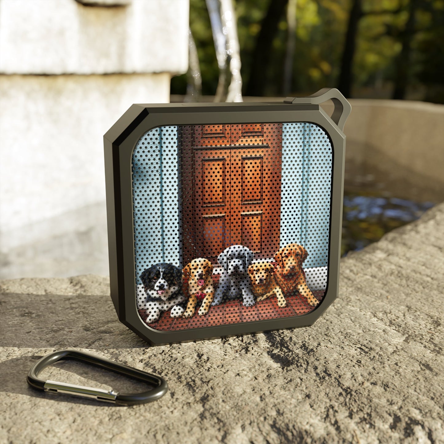 Dogs at the Door Blackwater Outdoor Bluetooth Speaker - Lizard Vigilante
