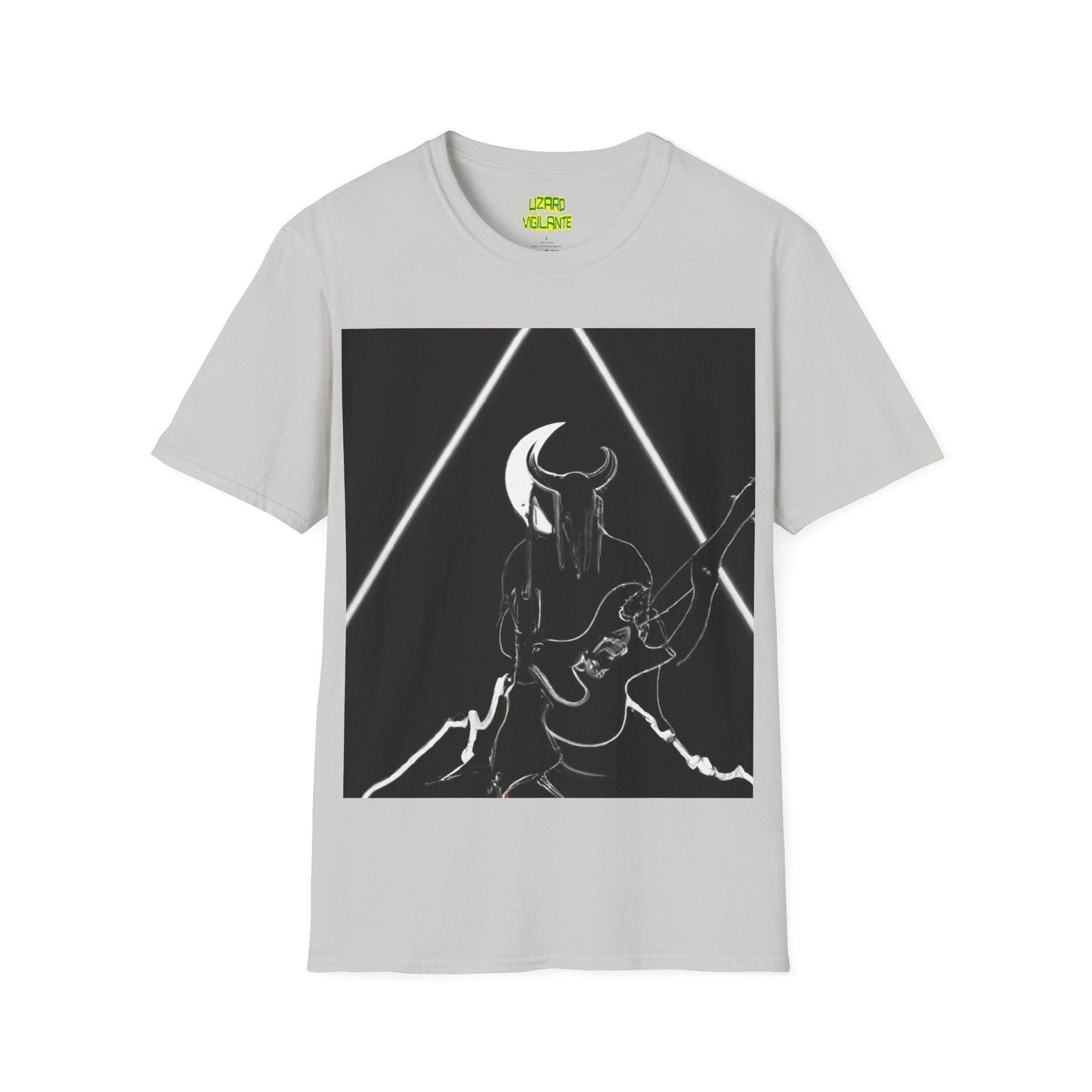 Lord Satan Mountain Moonlight Unisex Softstyle T-Shirt - Lizard Vigilante