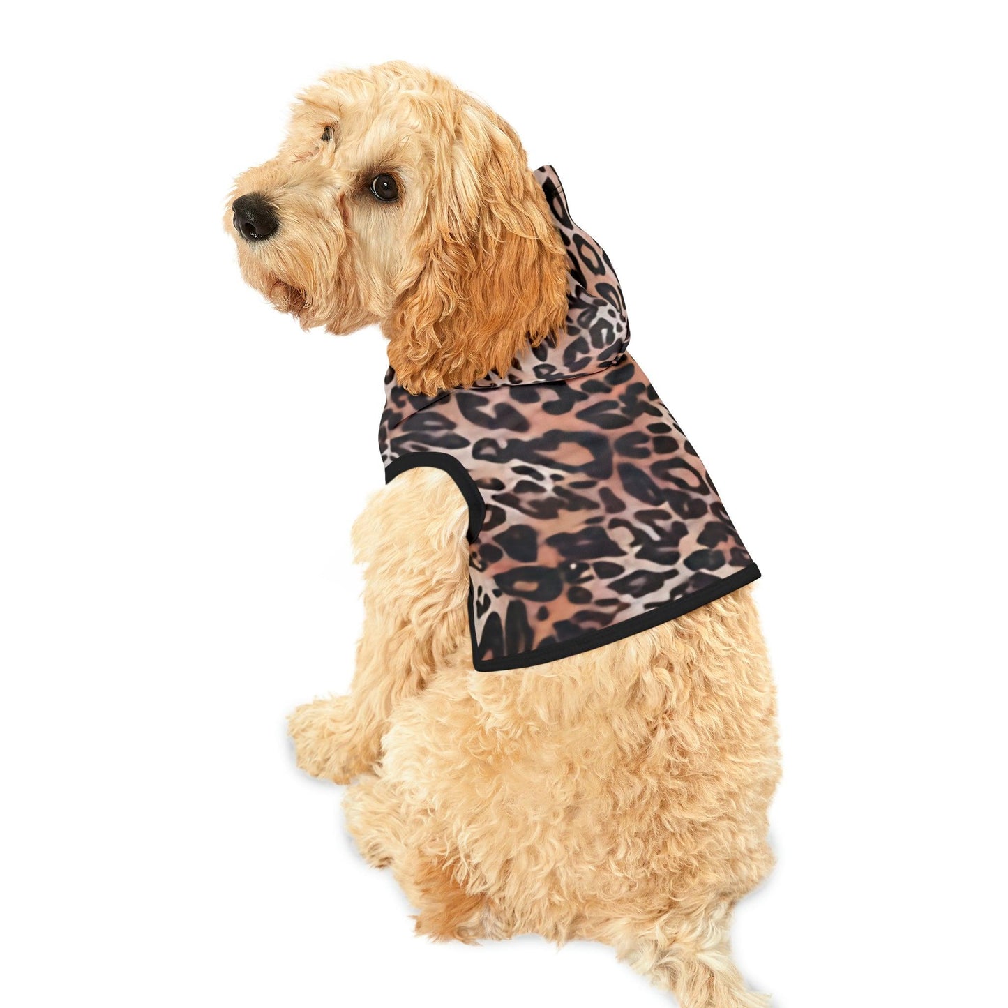 Leopard Print Pet Hoodie - Lizard Vigilante