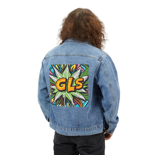 GreenLeaf Silo "GLS" Men's Denim Jean Jacket - Lizard Vigilante