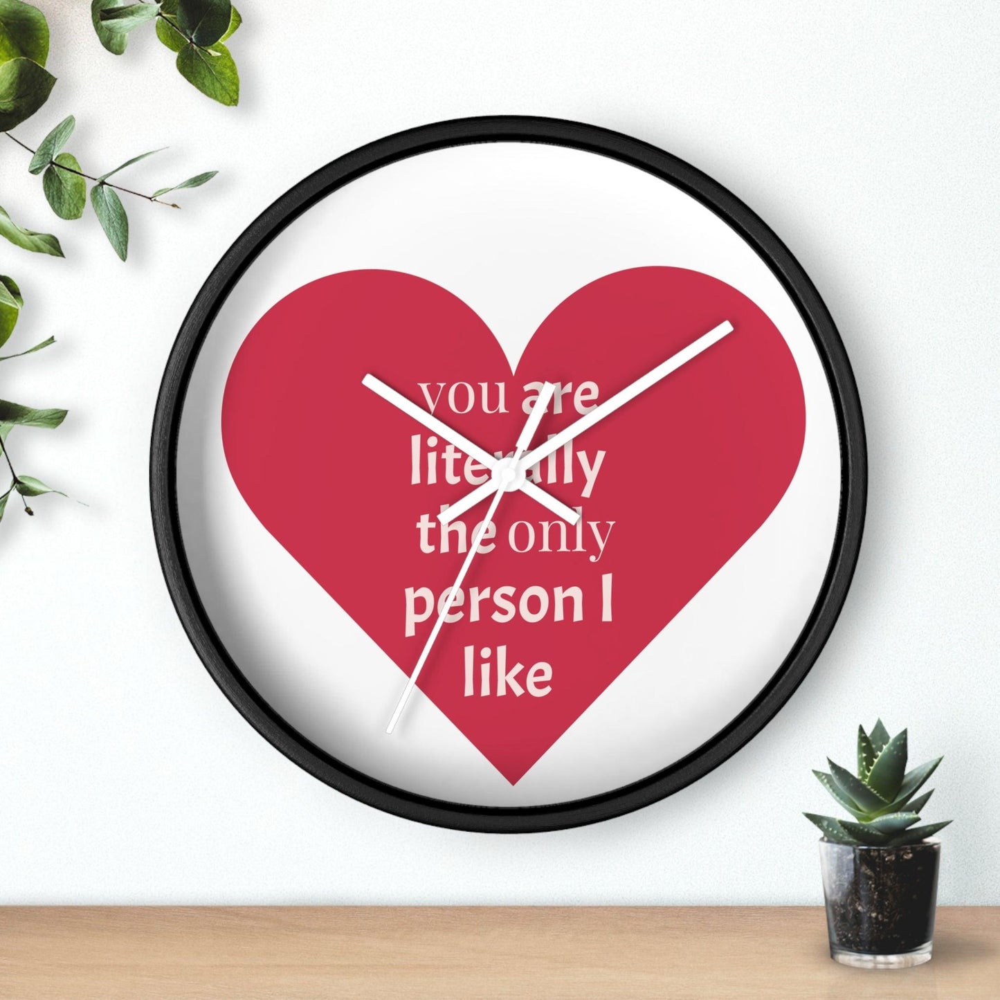 You are literally the only person i like Wall Clock - Lizard Vigilante