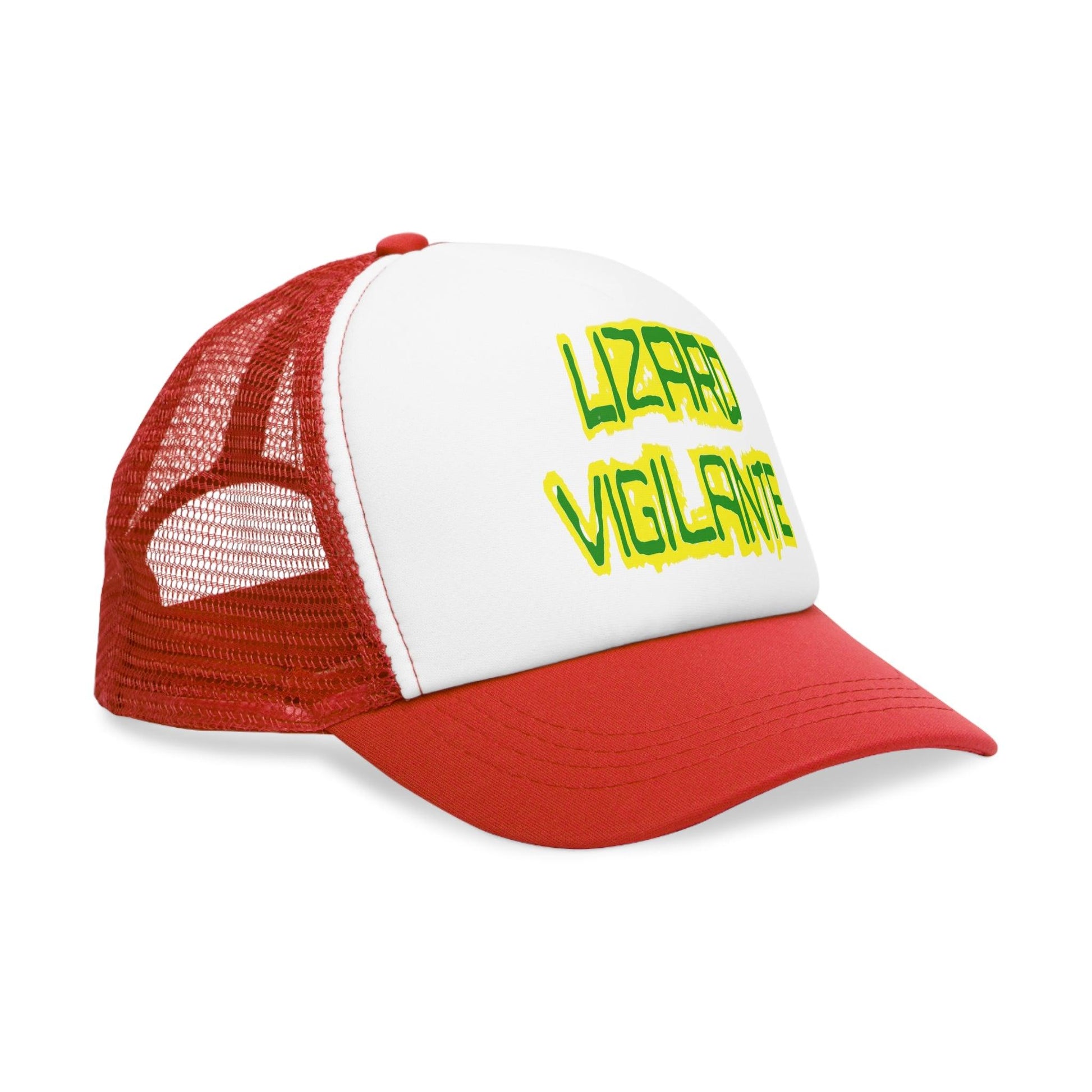 Lizard Vigilante Mesh Cap - Premium Hats from Printify - Just $14.99! Shop now at Lizard Vigilante