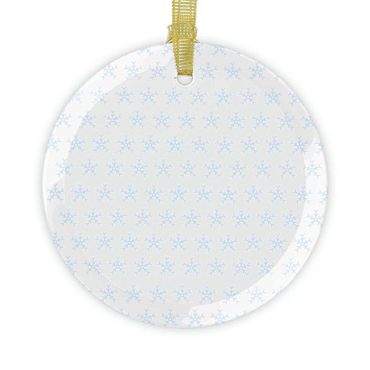 SnowFlake Glass Ornaments - Lizard Vigilante