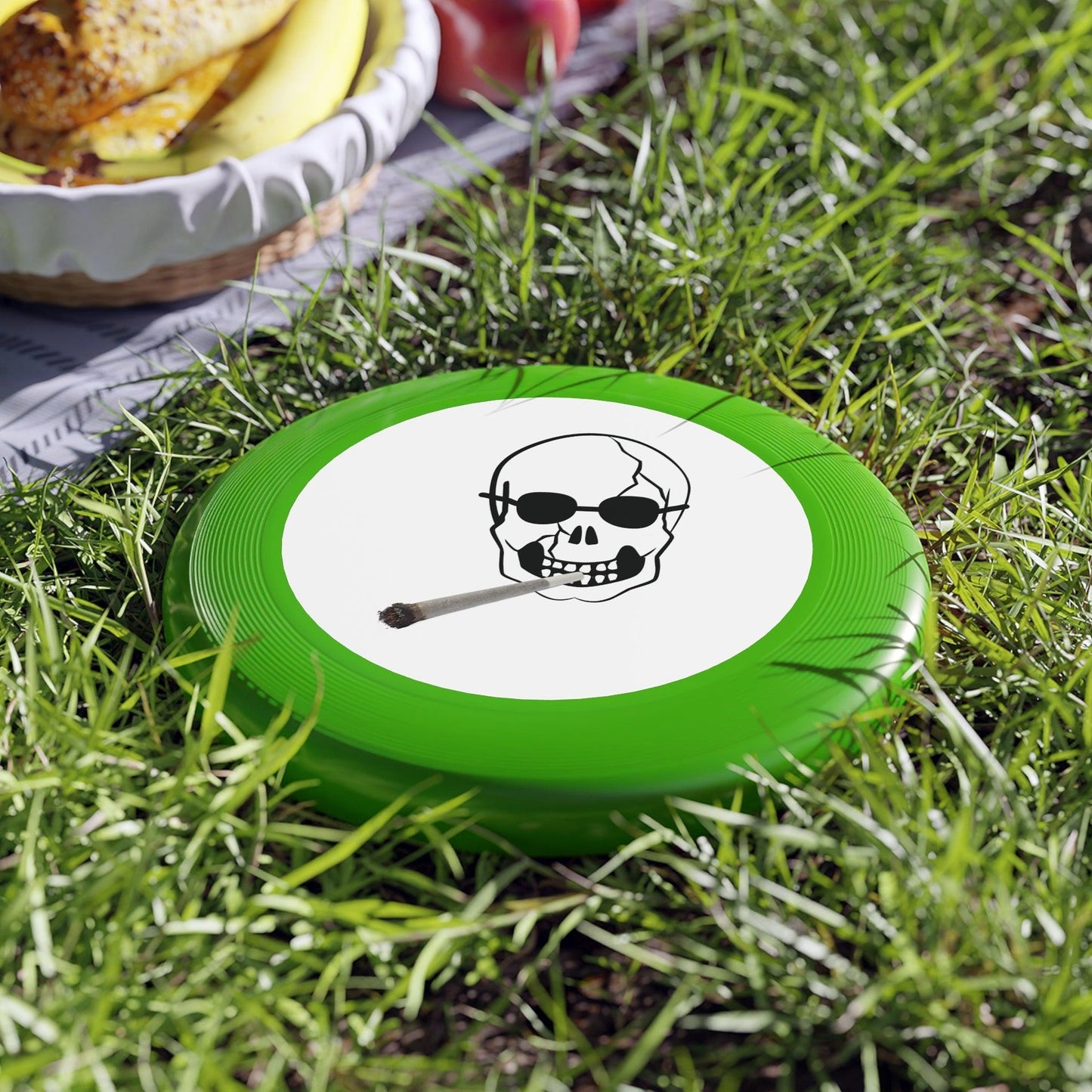 Skull Joint Wham-O Frisbee - Lizard Vigilante