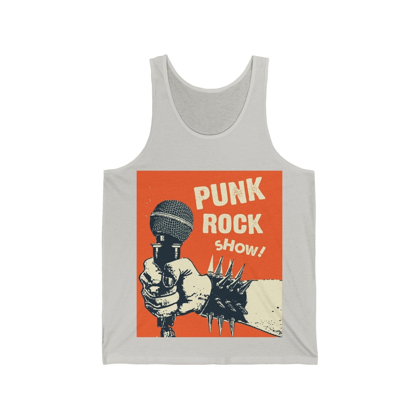 Punk Rock Show Unisex Jersey Tank - Lizard Vigilante