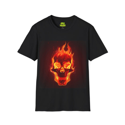 Flamehead Unisex Softstyle T-Shirt - Lizard Vigilante