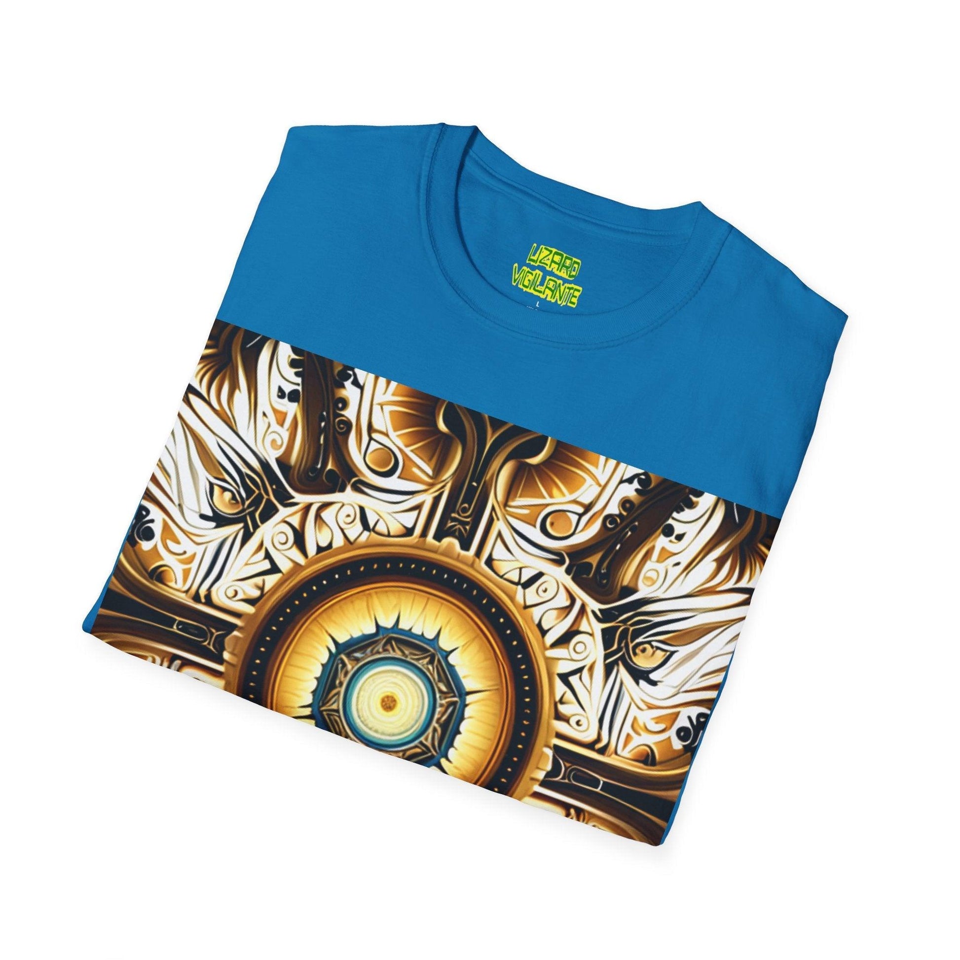 Hypnotic Carpet Unisex Softstyle T-Shirt - Lizard Vigilante