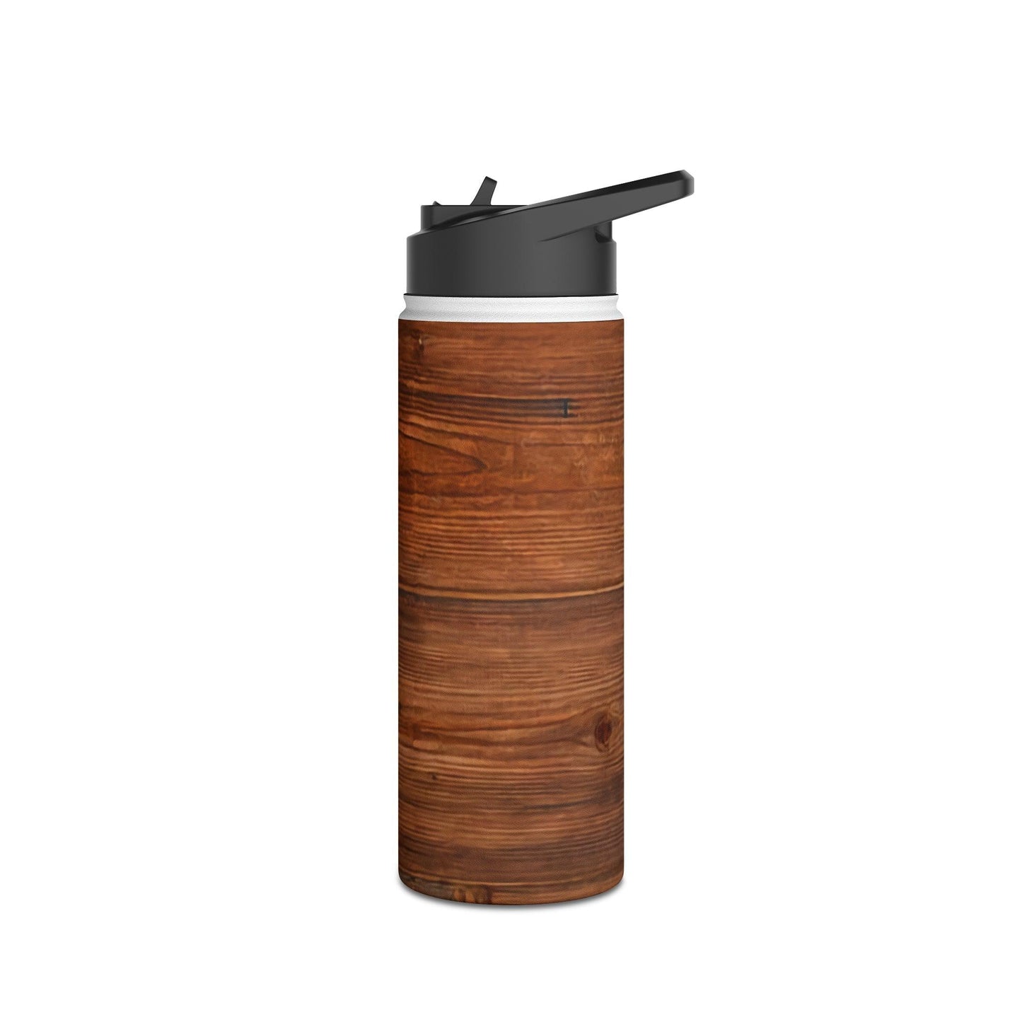 Wood-Maker Stainless Steel Water Bottle, Standard Lid - Lizard Vigilante