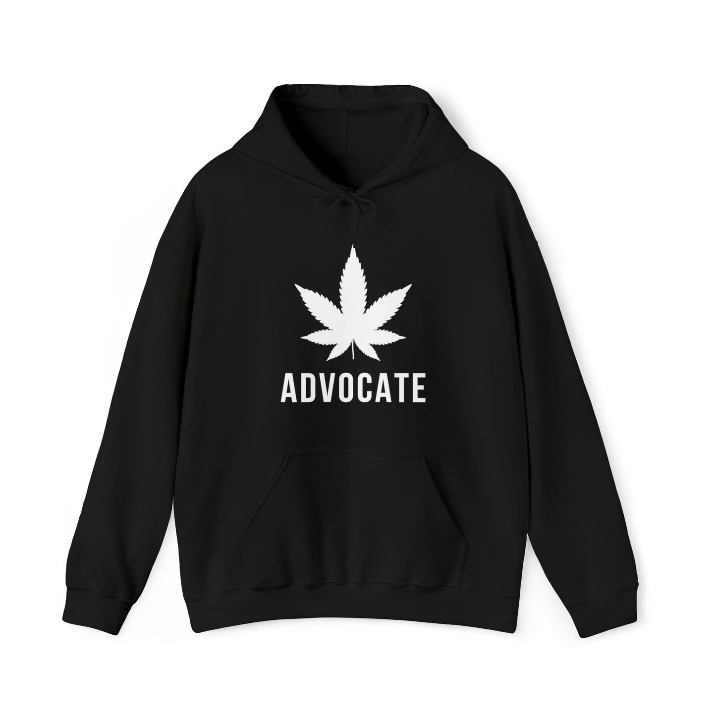 Bold Cannabis Advocate Marijuana Leaf Weed Hoodie