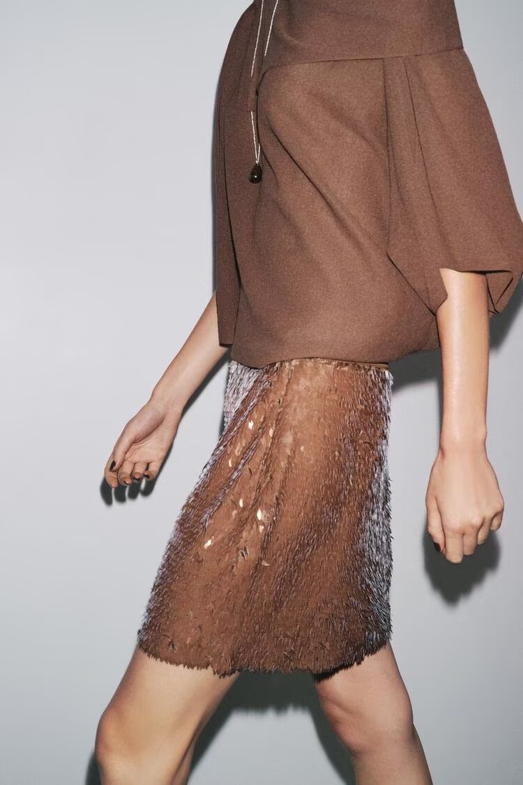 Women Clothing Sense Autumn Casual Skirt Figure Flattering Slim Fit