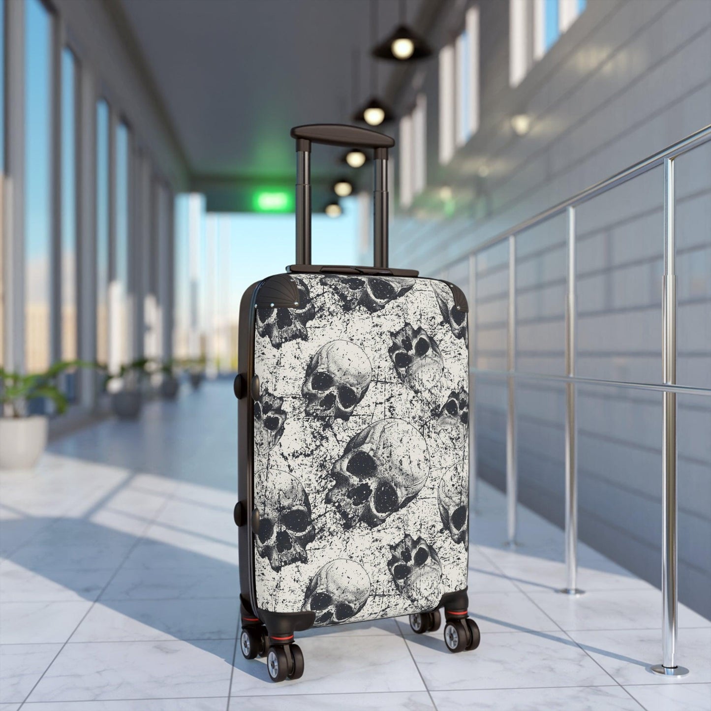 Ancient Skulls Suitcase - Premium Bags from Printify - Just $162.61! Shop now at Lizard Vigilante