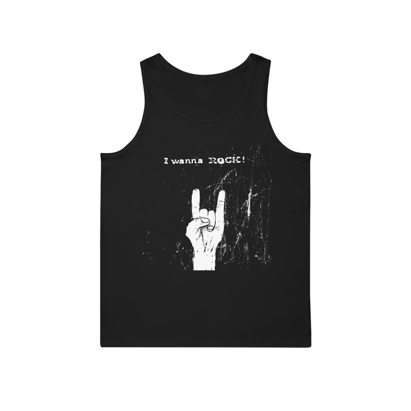 I Wanna Rock Unisex Softstyle™ Tank Top - Lizard Vigilante