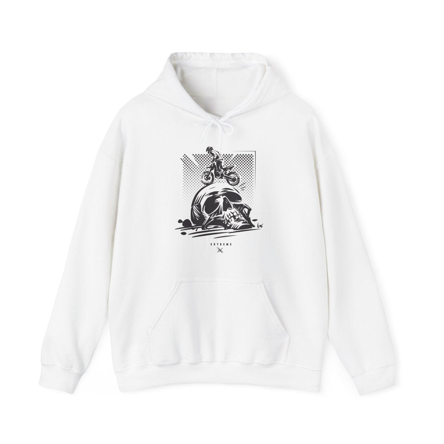 Off Road Skull Unisex Heavy Blend™ Hooded Sweatshirt - Lizard Vigilante