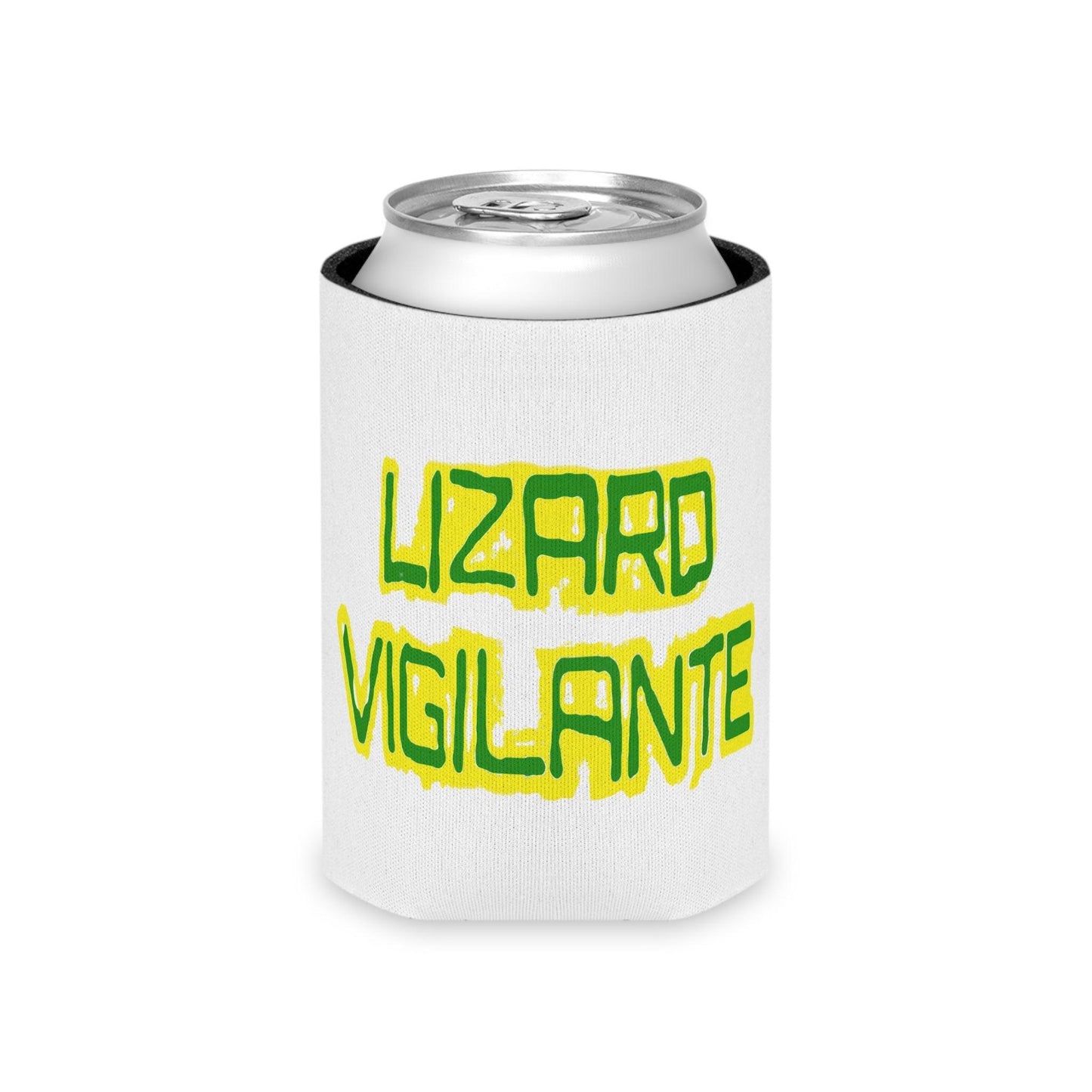 Lizard Vigilante Can Cooler - Lizard Vigilante