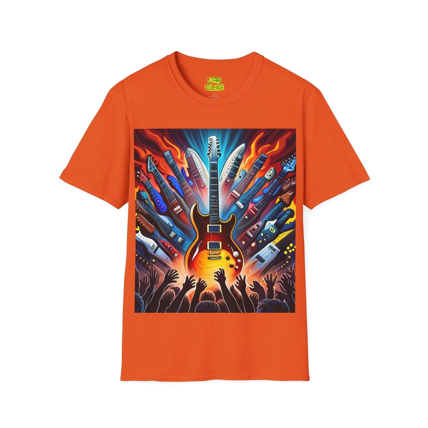 Electric Heroes Unisex Softstyle T-Shirt - Lizard Vigilante