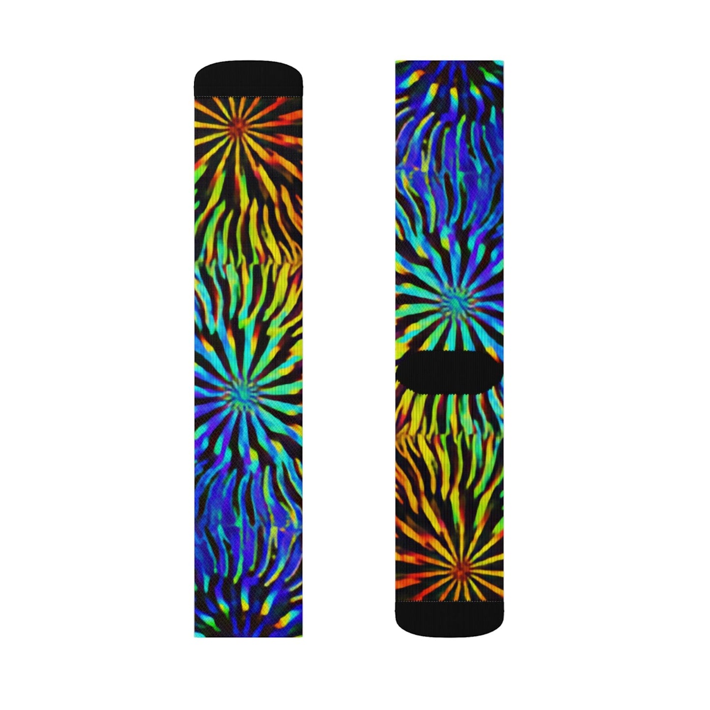 Tie Dyed Sublimation Socks - Lizard Vigilante