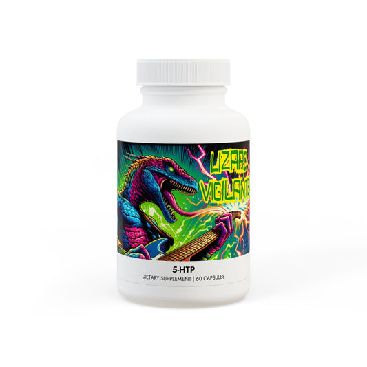 Lizard Vigilante 5-HTP Supplement (60 Capsules) - Premium Food Supplements from Printify - Just $29.99! Shop now at Lizard Vigilante