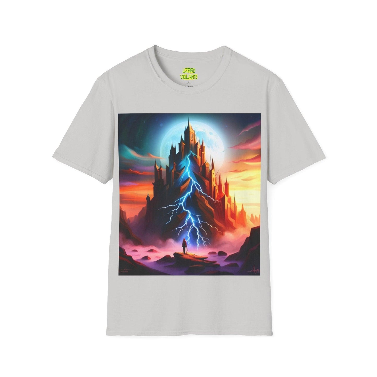 Climb Unisex Softstyle T-Shirt - Lizard Vigilante