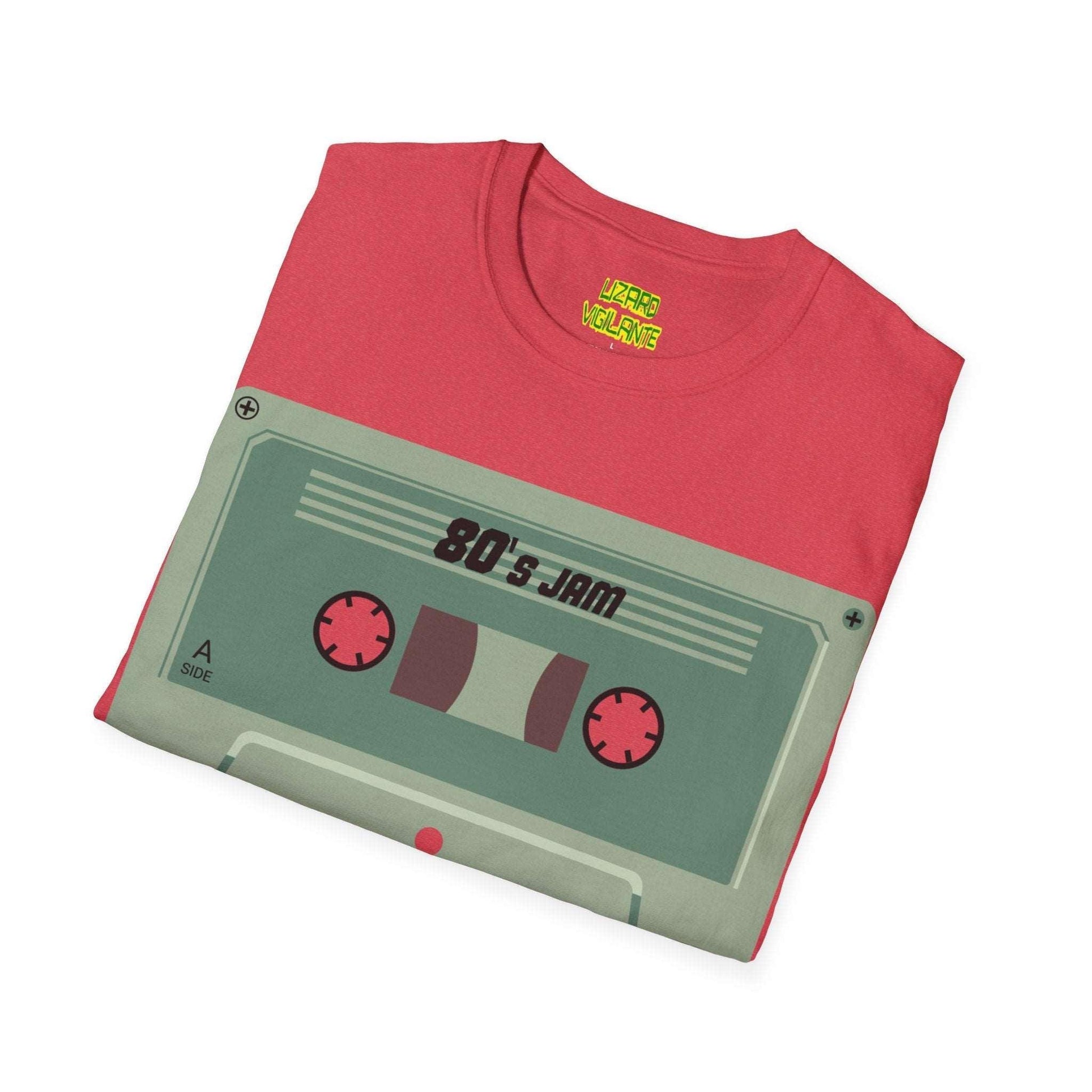 80's Jam Unisex Softstyle T-Shirt - Lizard Vigilante