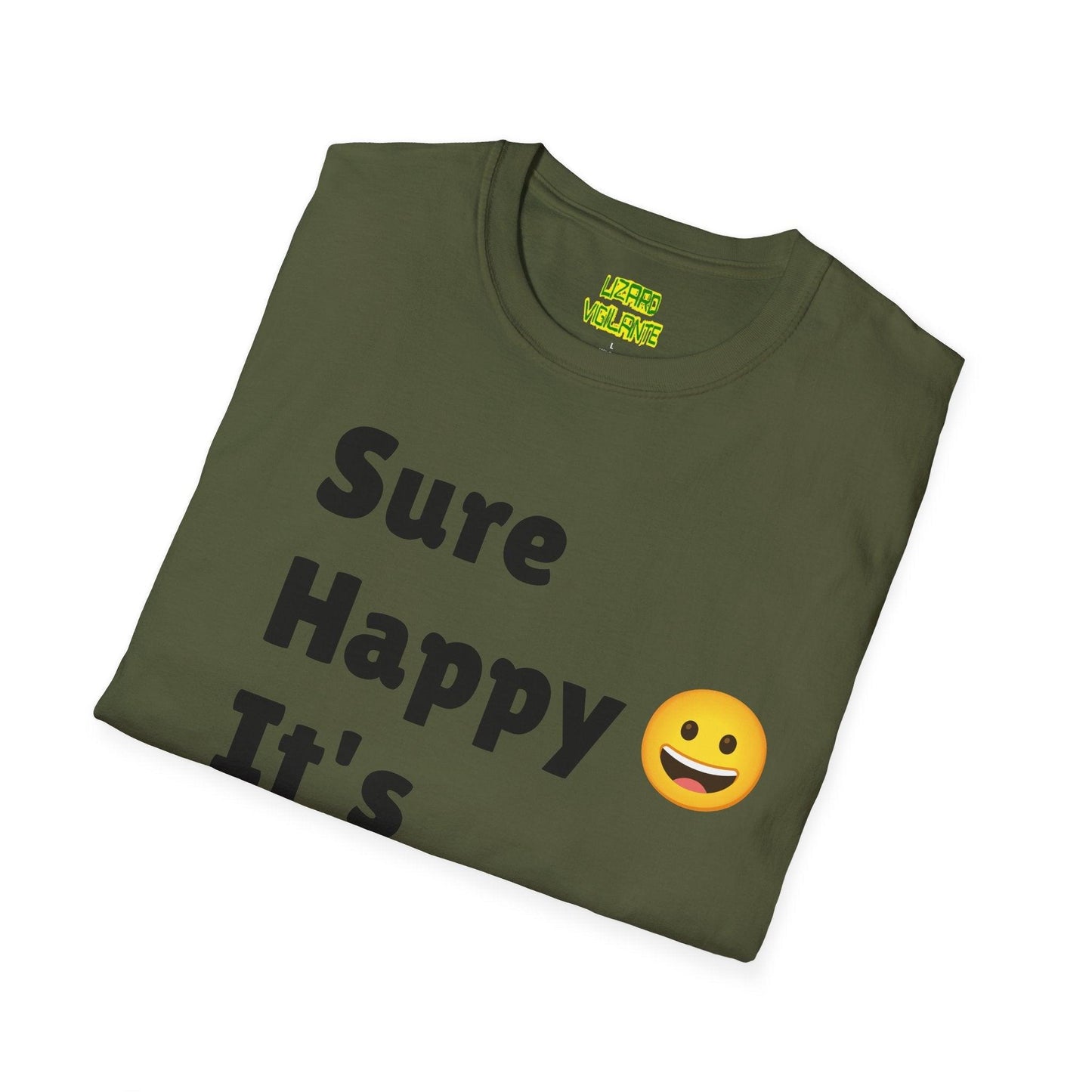 Sure Happy It's Thursday Unisex Softstyle T-Shirt - Lizard Vigilante