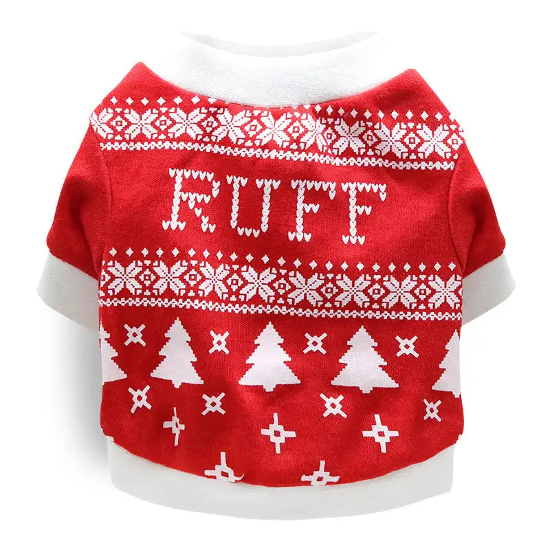 Christmas pet dog clothes