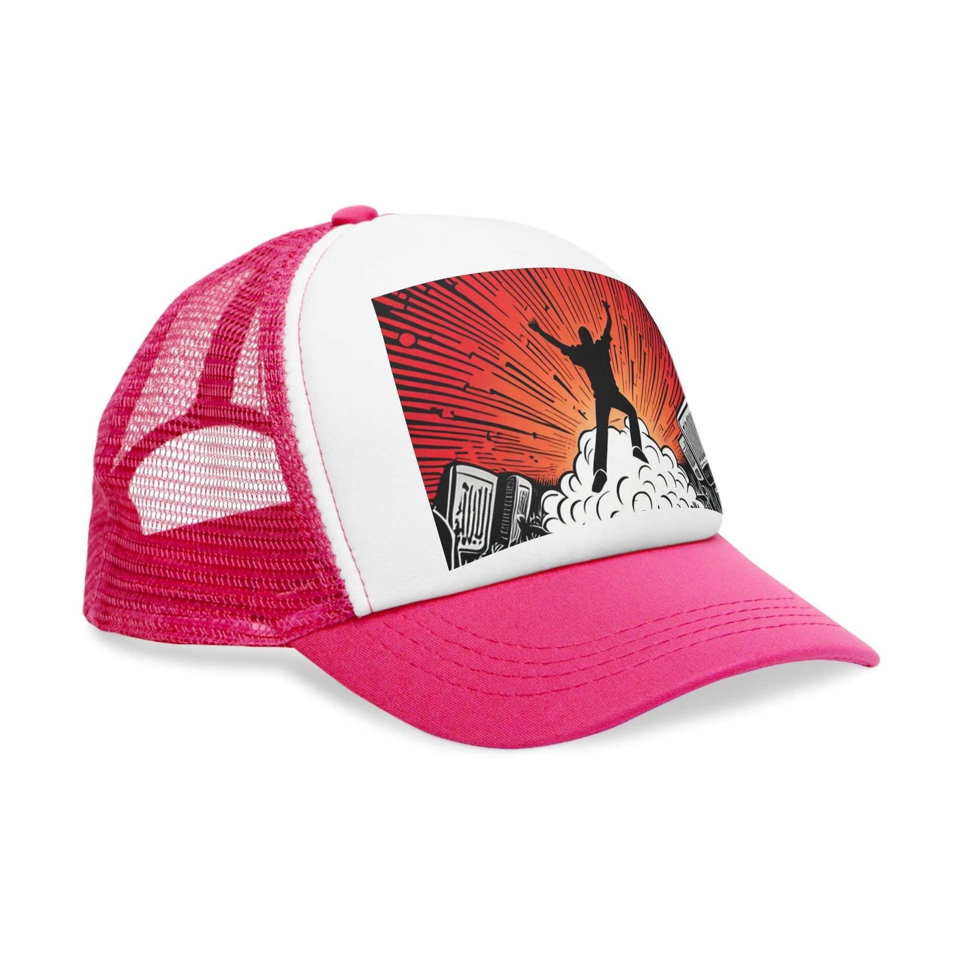 Metal Concert Mesh Cap - Lizard Vigilante