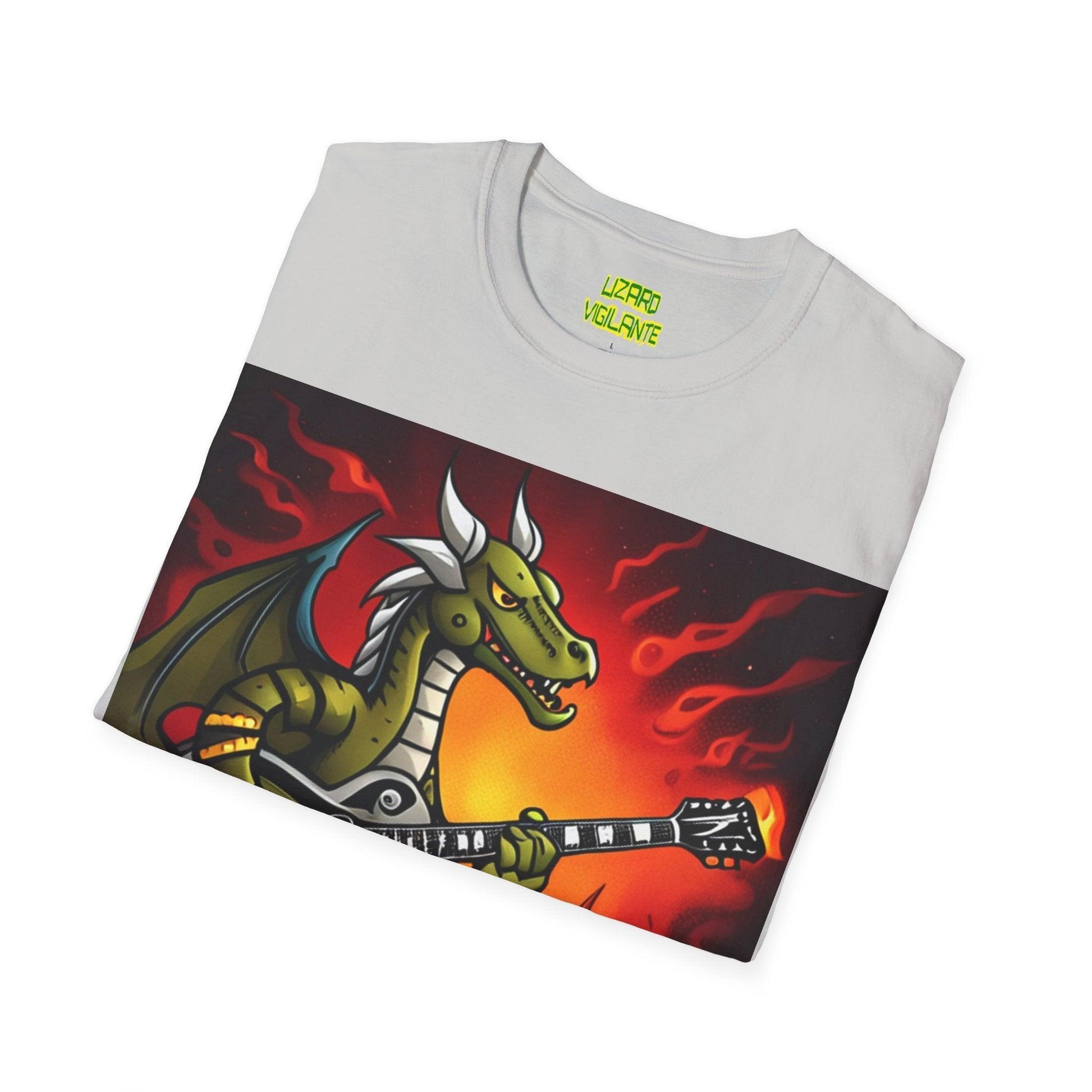 Draggin Solo Unisex Softstyle T-Shirt - Lizard Vigilante