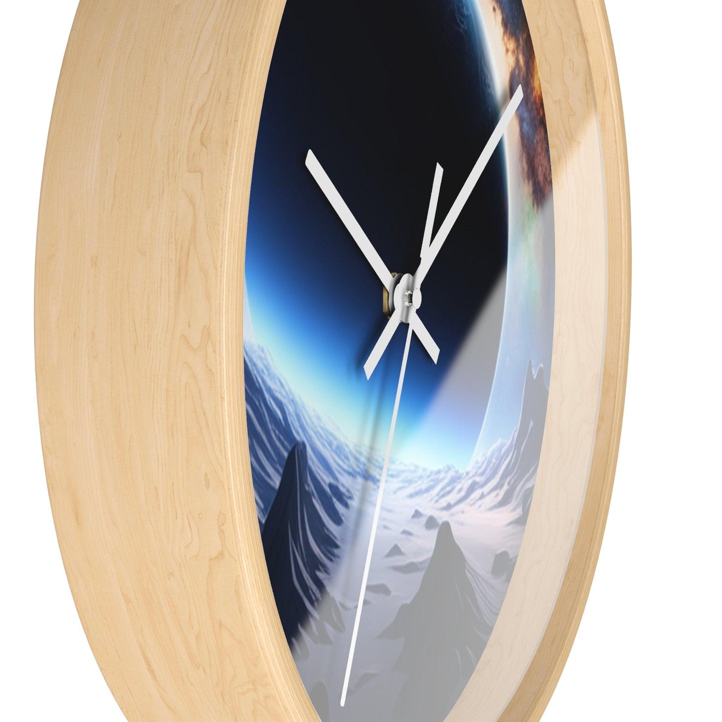 Eclipser Wall Clock - Lizard Vigilante