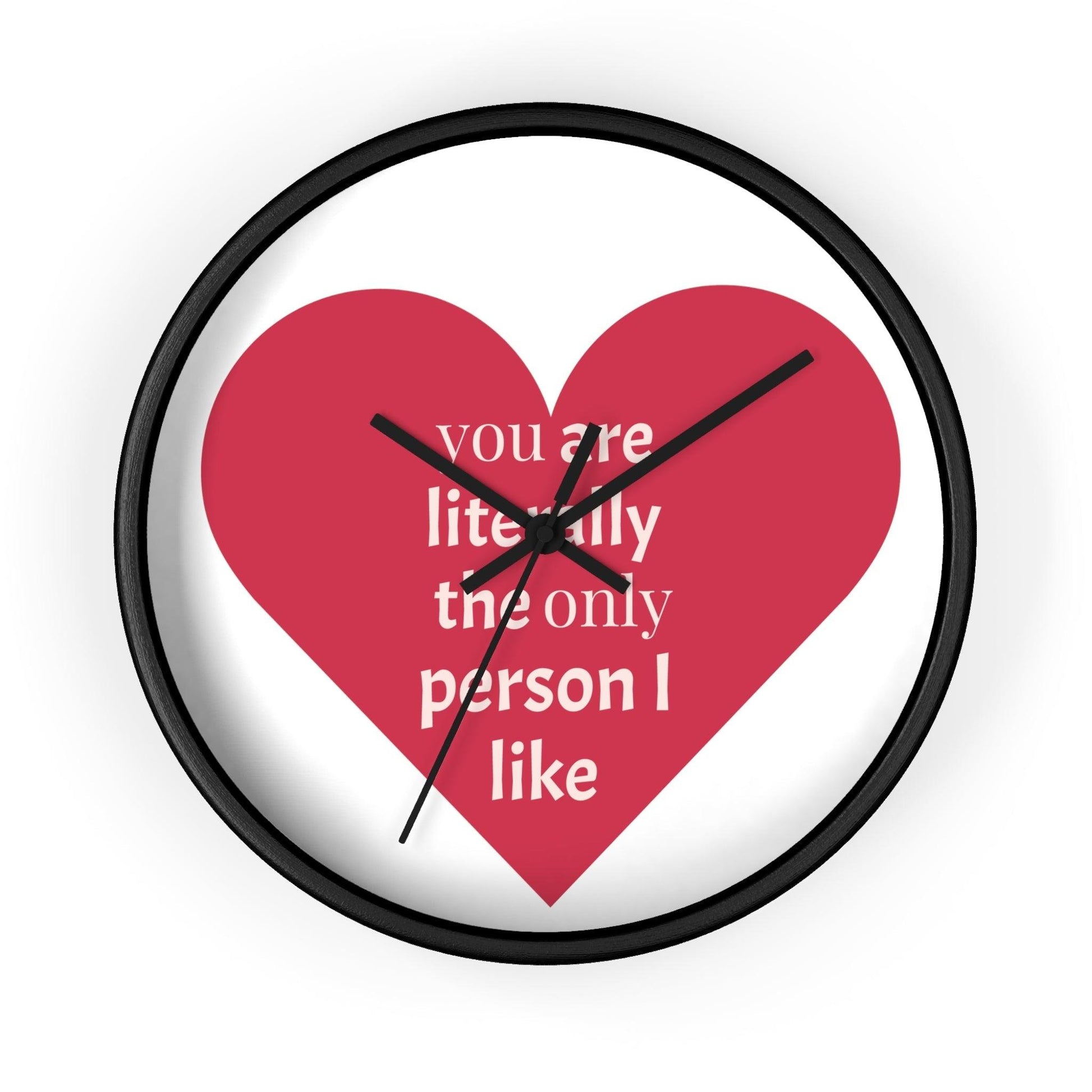 You are literally the only person i like Wall Clock - Lizard Vigilante