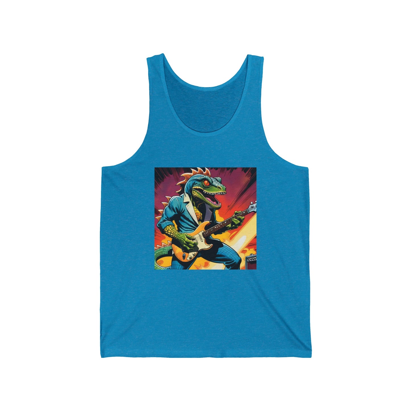 Lizard X. Vigilante Unisex Jersey Tank - Lizard Vigilante