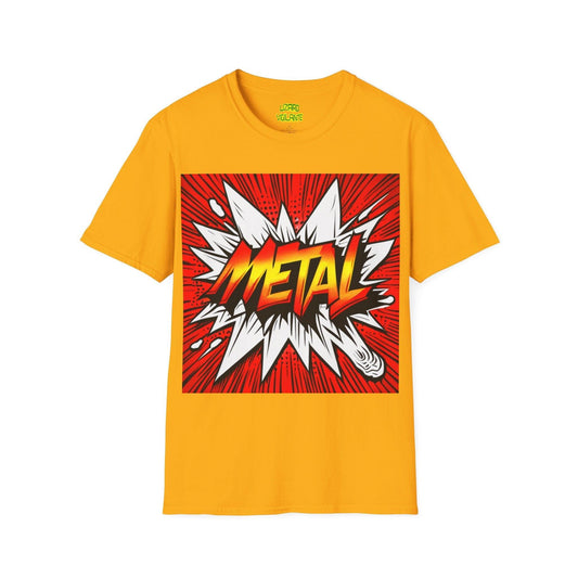 METAL KAPOW Unisex Softstyle T-Shirt - Lizard Vigilante