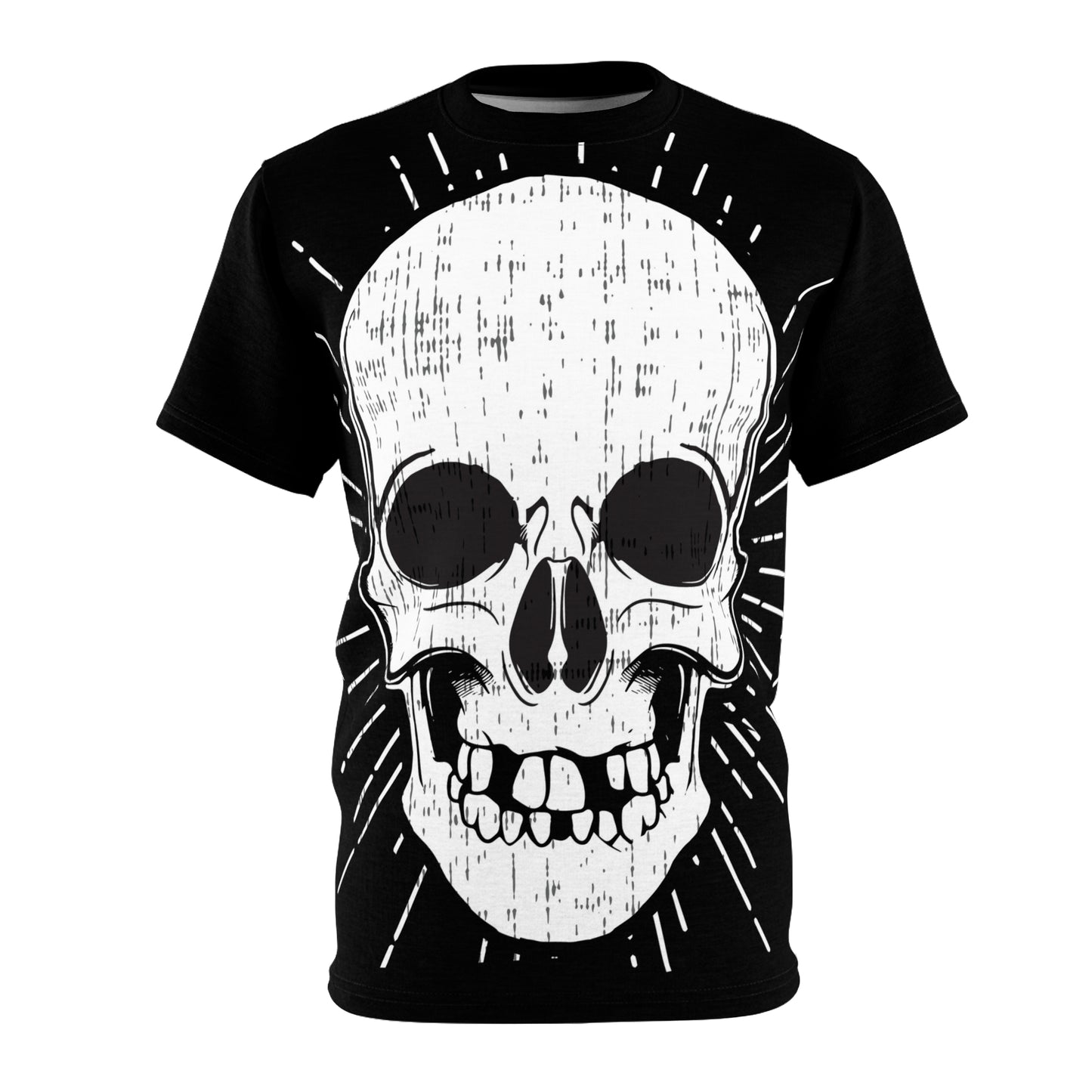 The Shining Skull Unisex Tee - Lizard Vigilante