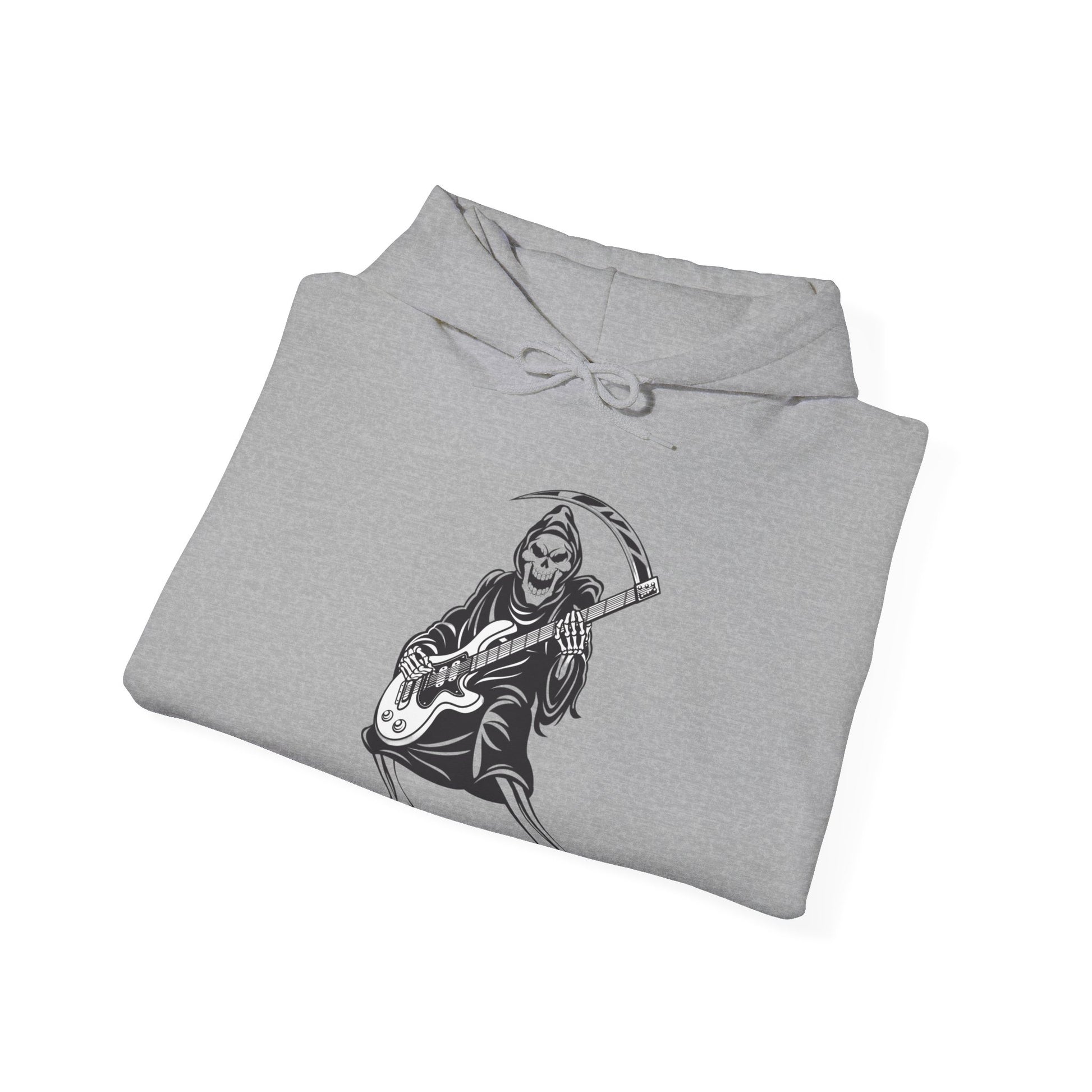 Guitar Reaper Unisex Heavy Blend™ Hooded Sweatshirt - Premium Hoodie from Printify - Just $53.58! Shop now at Lizard Vigilante