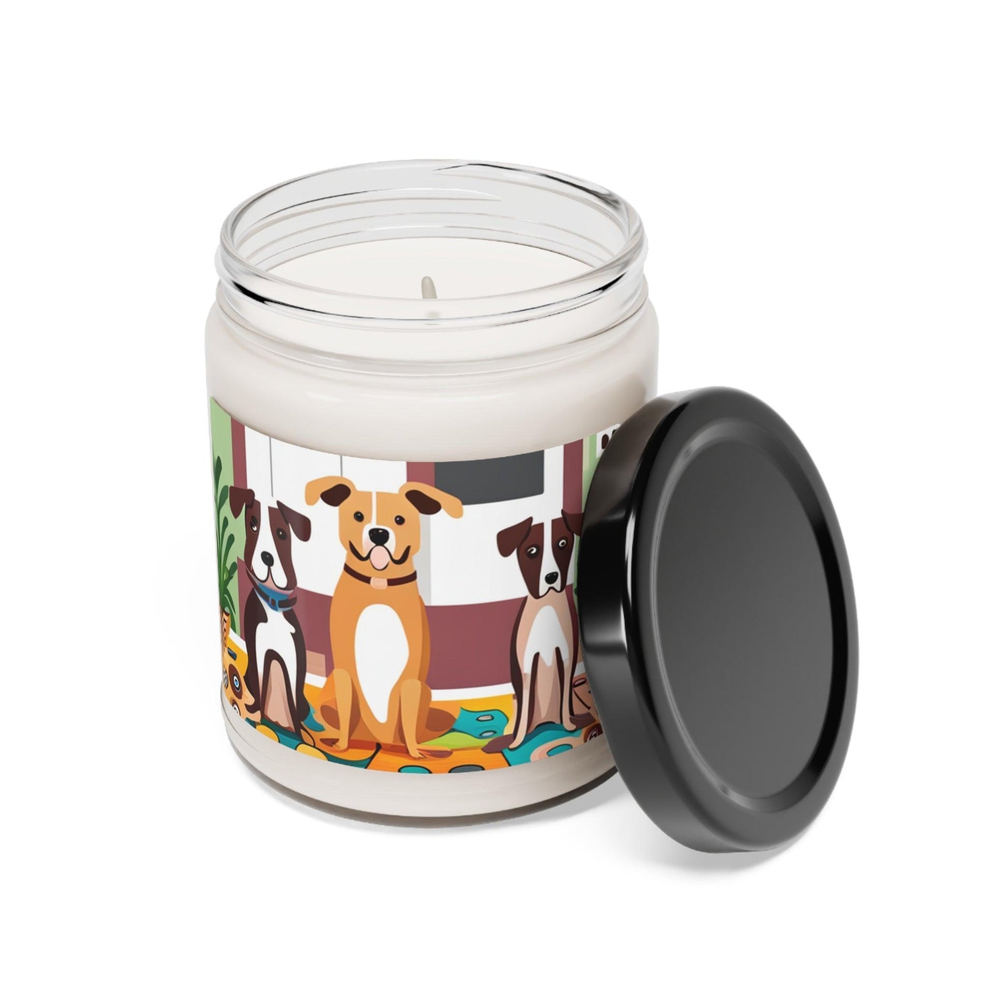 Dog Fun Scented Soy Candle, 9oz - Lizard Vigilante