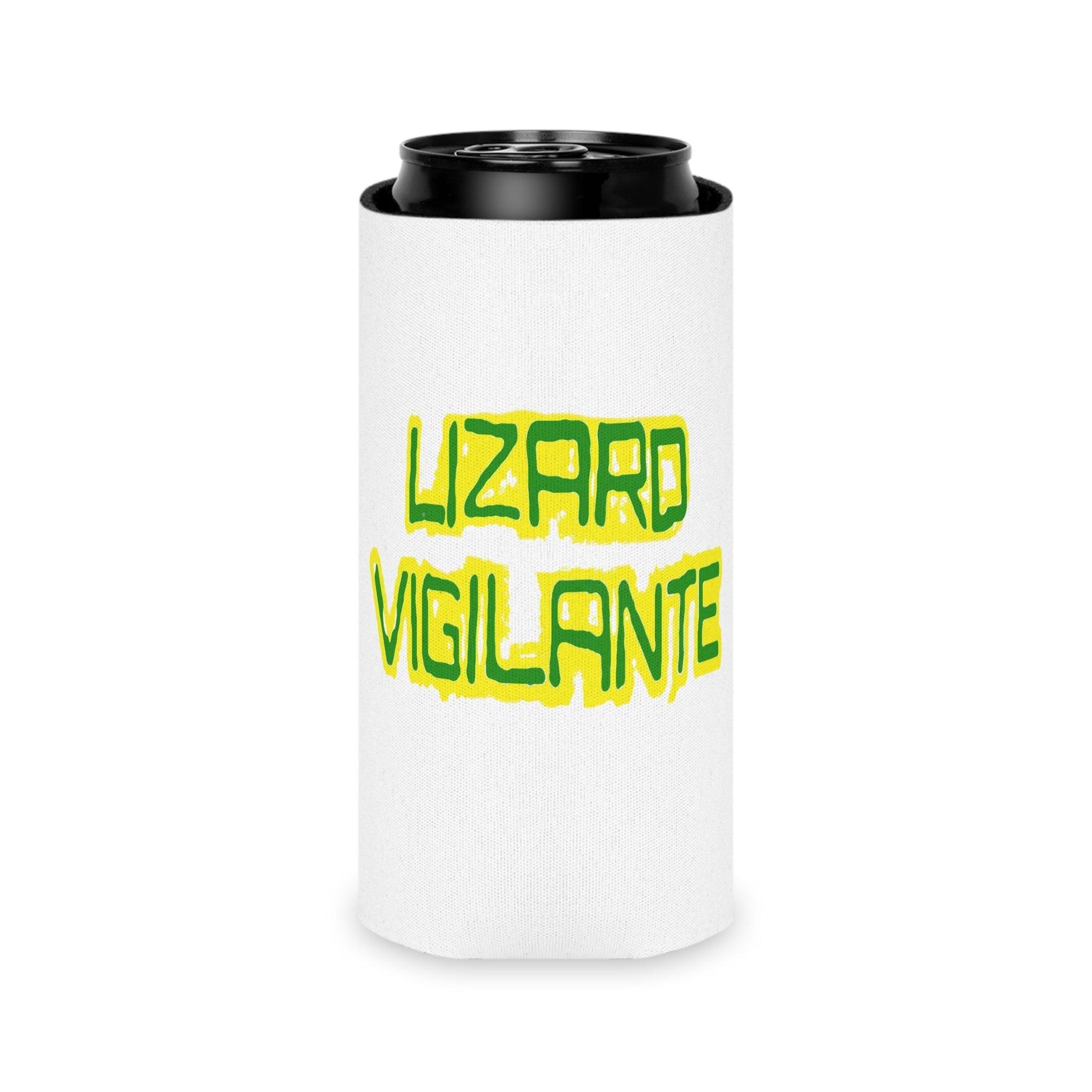 Lizard Vigilante Can Cooler - Lizard Vigilante